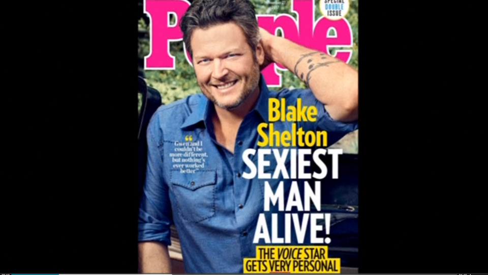 Blake Shelton Named People S 2017 Sexiest Man Alive