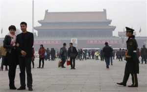 File photo of Tiananmen Square in Beijing.  Courtesy Reuters