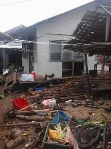 ruby-washed out houses-surigao del norte