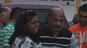 The family of Australian death row inmate  Myuran Sukumaran weep as they ask for Indonesian President Joko Widodo to stop the execution to be carried out at midnight.  (Photo grabbed from Reuters video/Courtesy Reuters)