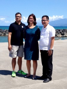 POWERING FISHERIES WITH SOLAR. WWF, Philips and the Municipality of San Jose have partnered to illuminate San Jose Port, a tuna landing site, with solar-powered LED lights. (Gia Ibay / WWF-Philippines)  