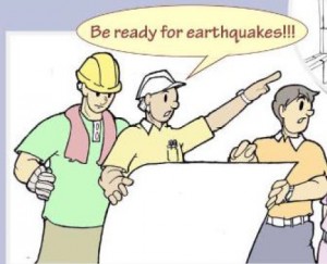 be ready for earthquake