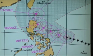 The Philippines prepares to evacuate residents along its northeastern coast as a typhoon approaches, as well as those near Mt. Bulusan that has been spewing steam and ash.