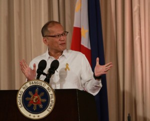 File photo of President Benigno S. Aquino III  (Photo courtesy Rey Baniquet / Malacañang Photo Bureau / PCOO)