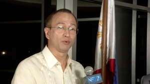 INC Spokesperson minister Edwil Zabala.