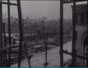 Hiroshima, Japan during World War II (Photo grabbed from Reuters video file)