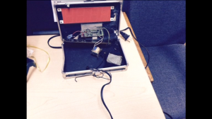 Texas student arrested when homemade clock mistaken for bomb. (Photo captured from Reuters video)