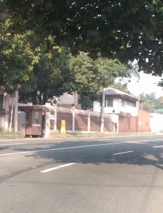 The Iglesia Ni Cristo property at no. 36 Tandang Sora Avenue, Quezon City where respondents Angel Manalo and Lottie Hemedez are holed up. It will be inspected by the Quezon City court on the morning of Dec. 15, 2015. (Eagle News Service)