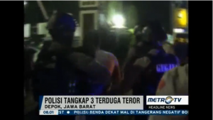 Indonesian police has arrested three individuals suspectedly linked in Thursday's terror attacks in Jakarta that killed seven people and injured many.