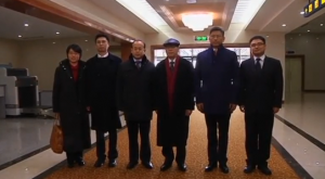 North Korea's state media says China's Special Representative for Korean Peninsula Affairs Wu Dawei has arrived in North Korea.  (Photo grabbed from Reuters video/Courtesy Reuters)