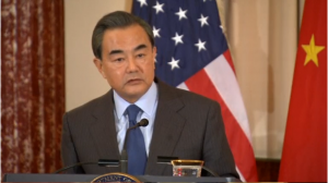 Chinese foreign minister Wang Yi (Photo courtesy: Reuters/Photo grabbed from Reuters video)