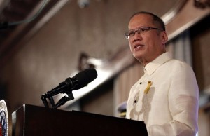 File photo of President Aquino (Malacanang photo bureau)