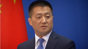 China's foreign ministry calls a Philippine senator's comments "irresponsible" after he accused Chinese hackers of stealing $81 million from the Bangladesh central bank, and defends the start of operations for a newly-completed lighthouse in the disputed South China Sea. (Photo grabbed from Reuters video)