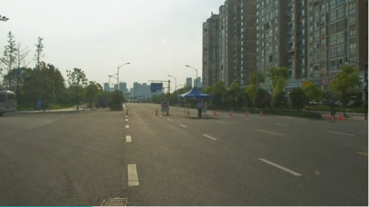 Hangzhou as it is being prepared for the G20 summit. (Photo grabbed from Reuters video)