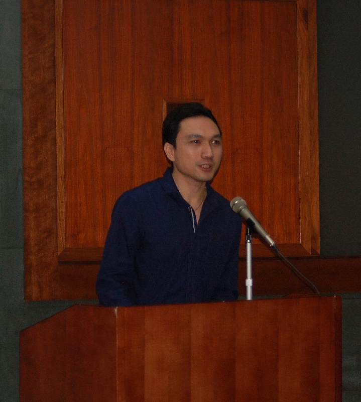 NYC Chief Operating Officer Mr. Nielex Tupas during his remarks.