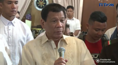 President Rodrigo Duterte apologizes to Germany, after saying that the Philippine military tried its best but failed to rescue German hostage Jurgen Kantner who was beheaded by the ISIS-linked Abu Sayyaf group in southern Philippines. (Photo grabbed from RTVM)