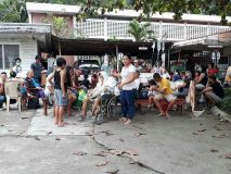 Some of those injured by the 5.9 magnitude quake brought at the Surigao Medical Center. Others were brought to Caraga Regional Hospital (Eagle News Service)