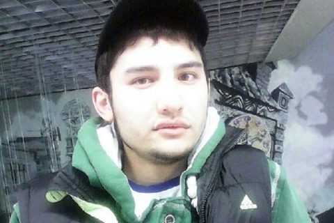 An undated handout picture sourced by a Russia's VK.com social network page shows Akbarjon Djalilov, an alleged suspect in the April 3 blast in the Saint Petersburg metro. Russian investigators on April 4 identified the bomber in the deadly Saint Petersburg metro blast as 22-year-old Akbarjon Djalilov, as Russia's second city mourned the 14 people killed. / AFP PHOTO / Russia's VK.com social network / HO /