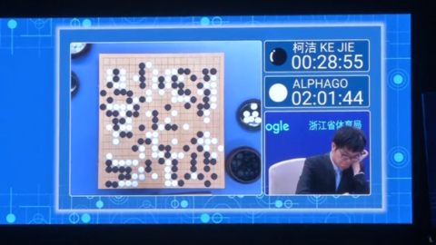 A Google artificial intelligence program defeated a Chinese grand master at the ancient board game Go on Tuesday (May 23), a major feather in the cap for the firm's AI ambitions.(photo grabbed from Reuters video)