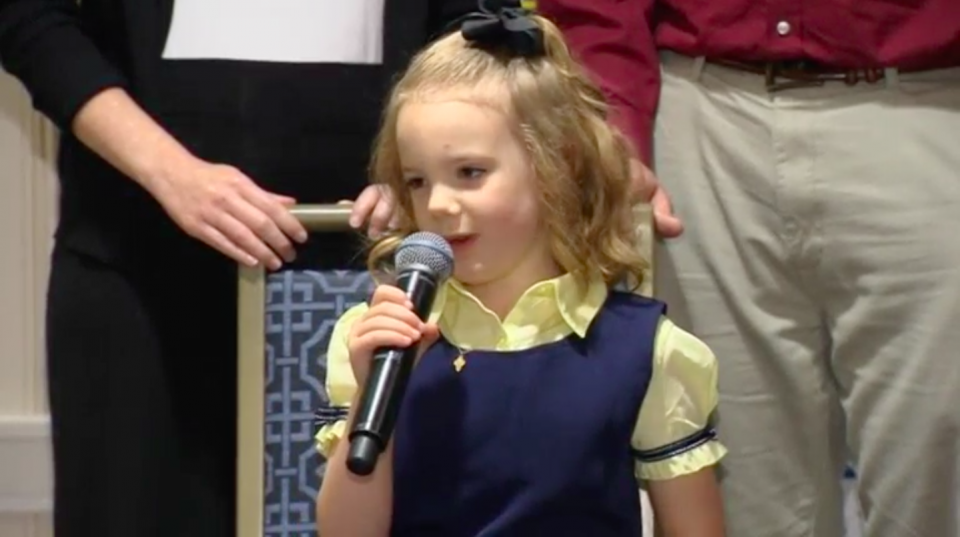 The 90th Scripps National Spelling Bee got underway on Wednesday (May 31) with 291 word whizzes vying for the top prize, including the contest's youngest-ever competitor. Photo grabbed from Reuters video file.