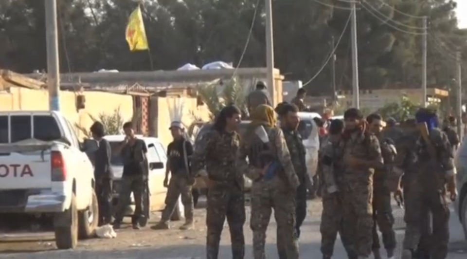 Syrian Democratic Forces are pressing their offensive against Islamic State (IS) in Raqqa, advancing further towards the city centre. Photo grabbed from Reuters video file.