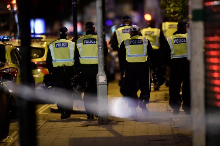 Police attend to an incident on London Bridge in London, Britain, June 3, 2017. Reuters / Hannah McKay