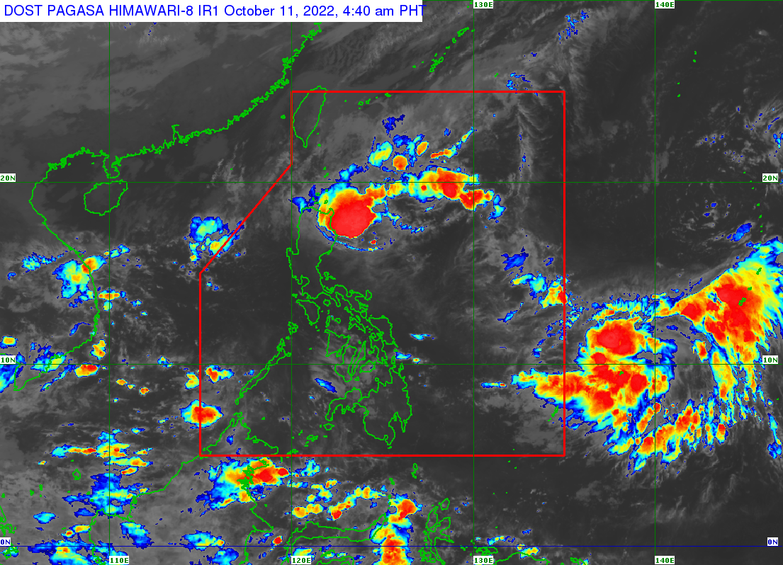 Signal No. 1 Hoisted Over Six Areas As LPA Off Aurora Develops Into ...