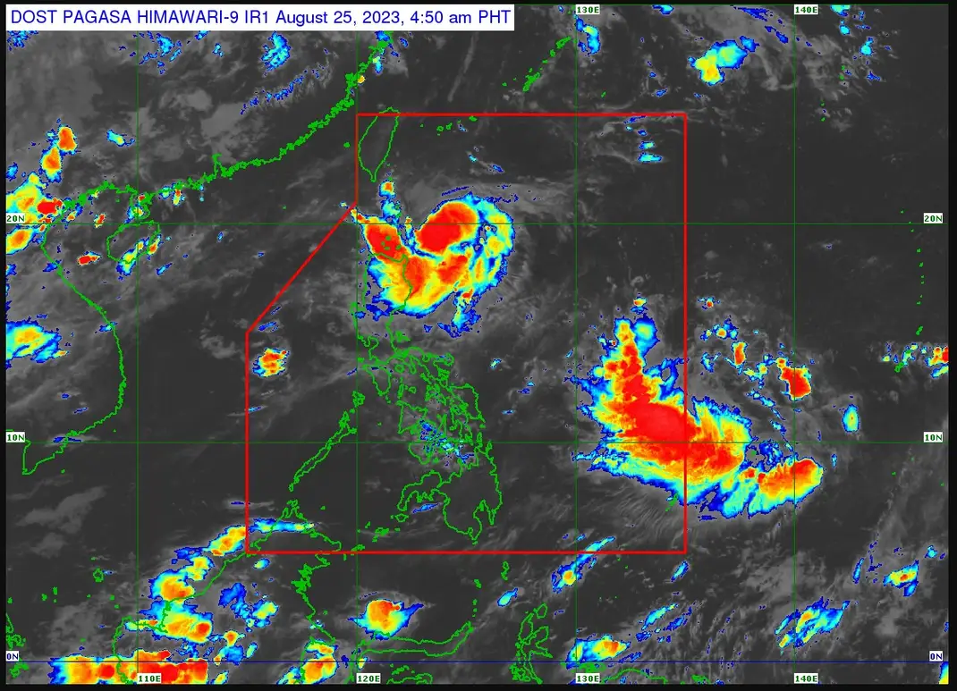 Four Areas Under Signal No. 1 As "Goring" Slightly Intensifies